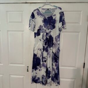 Floral print dress